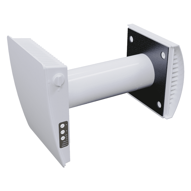 Extravent Monoblocks · Lüftungsgeräte · Ventilatoren · Steuerung · Regulierung