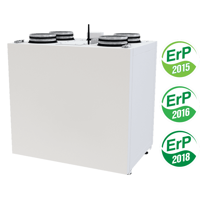 Extravent Monoblocks · Lüftungsgeräte · Ventilatoren · Steuerung · Regulierung